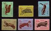 BULGARIA / BULGARIE - 1963 - Faune Sauvage - 6v** - Ungebraucht