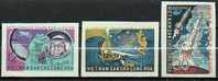 VIETNAM NORD – VIET NAM NORD – VIET-NAM NORD - 1962 - VOSTOK 3 E 4 - YT 303/305 NON DENTELLATO ** - Asie