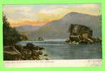 KILLARNEY, IRELAND - COLLEEN BAWN ROCK & VICTORIA ROCK IN CORC LAKE - CARD TRAVEL IN 1907 - - Kerry