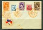 Tchcècoslovaquie  -  Lettre De 1948  +  Vignette Drapeau   -  Oblitération Spéciale - Lettres & Documents