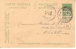 Entier Postal 44 Obl Huy - Postcards 1909-1934