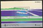 R198.-.PORTUGAL / MACAO.- 1995.- SCOTT # : 803 . S/S.- MACAU INTERNATIONAL AIRPORT ..  SCV: US$ 13.50 - Unused Stamps