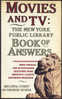 Cinéma. Movies And TV : The New York Public Library Book Of Answers - Otros & Sin Clasificación