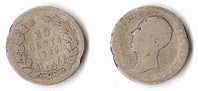 PAYS -  BAS   25  CENT     1849   ARGENT - 1840-1849 : Willem II