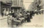 Carte Postale Ancienne Nice - Marché Aux Fleurs. Façade De L'Opéra - Markets, Festivals