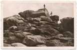 29 - Brignogan - Rochers De La Côte Sauvage - CPSM éd. Artaud / Gaby N° 40 (animée - Utilisée) - Brignogan-Plage