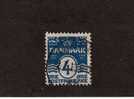 Denmark - Danmark - Scott # 60 - Used Stamps