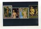 - ARTS . ENSEMBLE DE TIMBRES SUR LA PEINTURE DE NUS . PAYS DIVERS - Aktmalerei