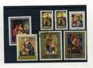 - ARTS . ENSEMBLE DE TIMBRES SUR LA PEINTURE DE MADONNES . PAYS DIVERS - Madones