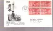 FDC Last Encampment Of The Grand Army Of The Republic - Scott # 985 Bloc Of 4 Stamps - 1941-1950