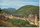 CP - PHOTO - L'ESCARENE - VIEUX BOURG PITTORESQUE DOMINE PAR UN BEAU VIADUC -889 - L'Escarène