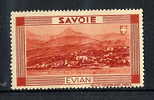 Old Cinderellas Vignette Poster Stamps Haute Savoie Evian Les Bains Thermalisme Lac Léman Eau Minérale - Tourism (Labels)