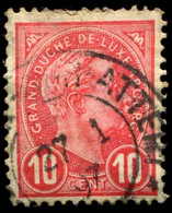Pays : 286,01 (Luxembourg)  Yvert Et Tellier N° :    73 (o) - 1895 Adolphe De Profil