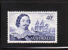 Australia 1966-71 Abel Tasman And Ship 40c MNH - Ongebruikt