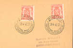 1947 Belgique   Mouscron  Expo  Philatéliques - Commemorative Documents