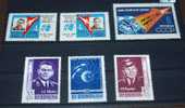 Space,  CCCP Nr: 2634 - 36A  2096 - 98     Wostok  Postfrisch **  MNH  #1043 - Rusia & URSS