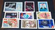 Space,  CCCP Nr:  Lot Satelitten  Postfrisch **  MNH  #1076 - Rusia & URSS