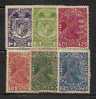 LIECHTENSTEIN - 1917/8 Yvert # 4/9 - MINT (H) - Unused Stamps