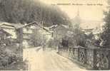 RARE CARTE POSTALE     ABONDANCE   ENTREE DU VILLAGE - Abondance