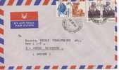 India Air Mail Cover Sent To Sweden 22-10-1985 - Poste Aérienne