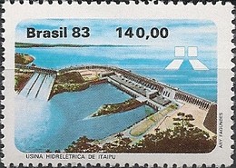 BRAZIL - ITAIPU HYDROELECTRIC PLANT 1983 - MNH - Wasser