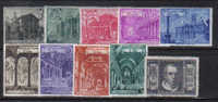 SS488 - VATICANO , Serie " Basiliche " N. 122/131  * - Unused Stamps