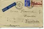 Lettre De Vichy "par Avion" Pour MADAGASCAR  15/9/1938 - 1927-1959 Covers & Documents
