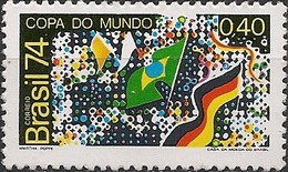 BRAZIL - WEST GERMANY'74 FIFA WORLD SOCCER CUP 1974 - MNH - 1974 – West Germany