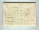 Lettre Précurseur  ROUSBRUGGHE 1742 Vers INGELMUNSTER - Port Encre 2 Sols    --  B0/934 - 1714-1794 (Paesi Bassi Austriaci)