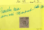 Wurtemberg 1875-79, Chiffre, Mi. 49 Aminci  Cote 60 E = Aspect Grand Luxe  Thin VF Space Filler - Usati