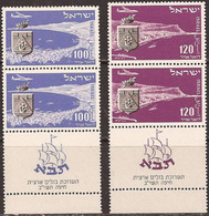 ISRAEL..1952..Michel # 67-68...MNH...MiCV - 32.40 Euro. - Neufs (avec Tabs)