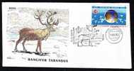 Chevreuil Roumanie , Roe Deer,HUNTING, Romania COVER PMK 1993. - Game