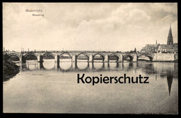 ALTE POSTKARTE MAASTRICHT MAASBRUG PANORAMA Brug Brücke Niederlande Ansichtskarte Ansichtkaart Cpa Postcard AK - Maastricht