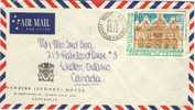 1972 Cover From New Caledonia With Nice "UNESCO"Stamp & Great Noumea Cancel 1 - Briefe U. Dokumente