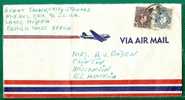 NIGERIA - VF 1951 COVER From LAGOS To WISCONSIN - Nigeria (...-1960)