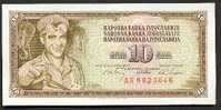 YOUGOSLAVIE / YUGOSLAVIA - 2 X 10 DINARS 1968 - Pick 82 - Yougoslavie