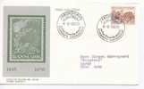 Greenland FDC 4.5.1970 25th Anniversary Of The Liberation Of Denmark With Cachet Sent To Denmark - Sonstige & Ohne Zuordnung