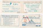 Carnet De Timbres Vide 20x0.25 = 5NF Avec PUB "cag.vie" Type S.3-61 DE 1961 . - Other & Unclassified