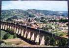 CP De SOUILLAC " Vue Générale , Le Grand Viaduc " . - Souillac