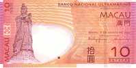 MACAU  10 Patacas   Daté Du 08-08-2005     Pick 80    ***** BILLET  NEUF ***** - Autres - Asie