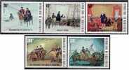 US Bicentenaire, Burkina Faso Sc365-7, C209-10 US Bicentennial, Washington & Lafayette... - Indépendance USA