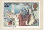 G B  CARTE MAXIMUM NUM.YVERT 1013 NOEL DESSINS D ENFANTS - PHQ Cards