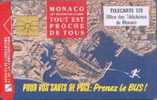 # MONACO MF27 Prenez Le Bus 120 Gem 01.93 100000ex Tres Bon Etat - Monaco