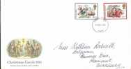 Great Britain 1982  Christmas. FDC.  Perth Postmark - 1981-1990 Dezimalausgaben