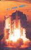 Space Satellite Rocket   , Used Japan Tumura Phonecard - Raumfahrt