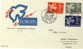 TURKEY FDC MICHEL 1820/22 EUROPA 1961 - 1961