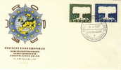 BUND FDC MICHEL 268/69 EUROPA 1957 - 1957