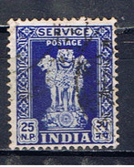 IND+ Indien 1957 Mi 139 Dienstmarke - Official Stamps