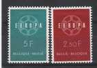 Belgie OCB 1111 / 1112 (*) - 1959