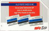 # ITALY 333 Alle Poste Chiedi Di Me (31.12.95) 5000   Tres Bon Etat - Öff. Werbe-TK